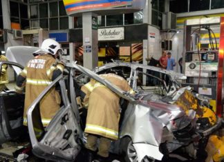 Carro explode enquanto é abastecido e mata mulher em São Gonçalo