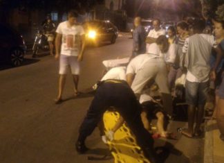 Ciclista sofre queda em Natividade; e três pessoas ficam feridas em colisão entre motos em Aperibé