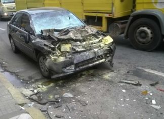 Acidente de trânsito deixa vítima gravemente ferida em Itaperuna