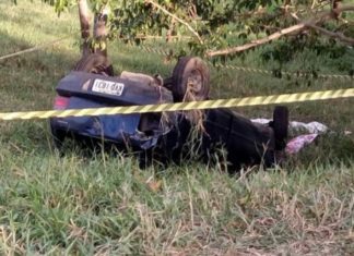 Acidente deixa dois mortos na RJ 214, em Raposo