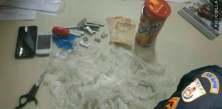 Jovem é detido suspeito de tráfico de drogas no Aeroporto, em Itaperuna