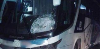 BR-393 – Acidente com ônibus da 1001 que vinha para Itaperuna deixa dois mortos