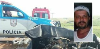 Identificado motociclista que morreu carbonizado após colisão com ônibus na BR 356, em Italva