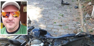 Homem morre ao bater em poste no município de Miracema