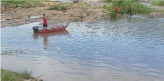 Bombeiros encontram corpo de homem que morreu afogado no Rio Pomba, em Pádua