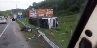 Estradas: 96 acidentes com 12 mortos e 80 feridos durante o feriado nas estradas do Rio de Janeiro