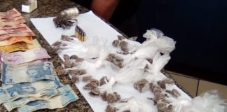 Suspeito de ter cometido homicídio é preso com droga em Itaperuna, RJ