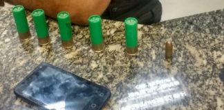 Jovem é preso por posse de arma de fogo na zona rural de Porciúncula