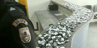 Carga de droga é encontrada no meio do mato em Itaperuna