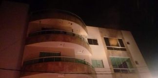 Princípio de incêndio em apartamento assusta moradores em Itaperuna
