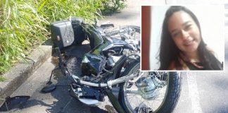 Mulher morre após se envolver em acidente de moto na RJ 116, Pádua