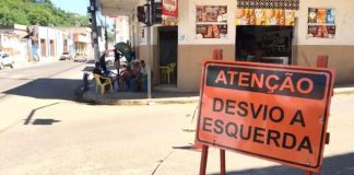Obras do DNIT: desvio do trânsito em frente à Câmara Municipal e liberação parcial na Beira Rio