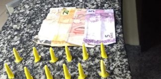 Casal é preso com drogas em Bom Jesus do Itabapoana