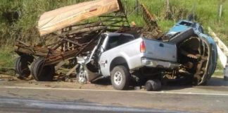 Motorista fica gravemente ferido em acidente na BR 356, em Itaperuna