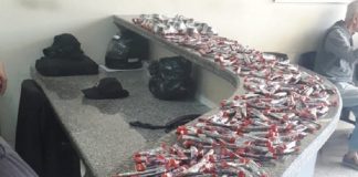 Quatro detidos e grande quantidade de maconha apreendida em Itaperuna