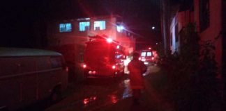 Casa pega fogo com morador no distrito de Retiro do Muriaé, em Itaperuna