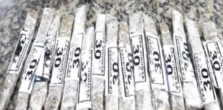 PM apreende maconha durante combate ao tráfico de drogas em Itaperuna