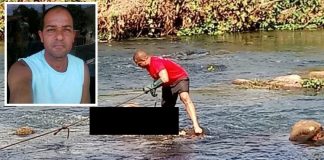 Homem que estava desaparecido é encontrado morto nas águas do Rio Muriaé, em Itaperuna