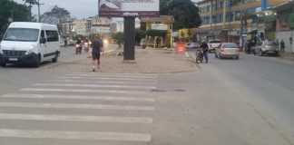 Trânsito desviado em Itaperuna, nesta quinta-feira (22).