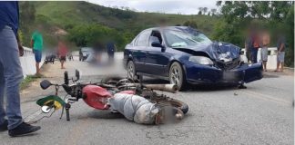 Mulher morre e homem fica ferido em grave acidente na RJ 158, em São Fidélis