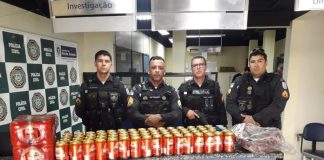 Polícia recupera cervejas e carne furtadas de comércio em Bom Jesus do Itabapoana