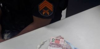 Homem é preso com drogas no bairro São Matheus, em Itaperuna