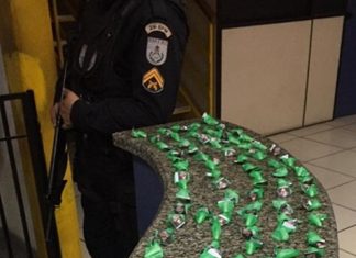 PM apreende cocaína com a imagem do Senhor Madruga em Itaperuna