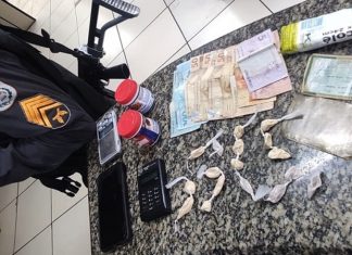 Suspeito de tráfico usava máquina de cartão de crédito através do “Disque Droga” em Itaperuna