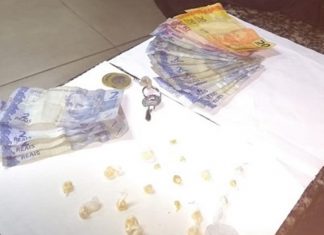 Passageiro de táxi é preso com pedras de crack em Bom Jesus do Itabapoana